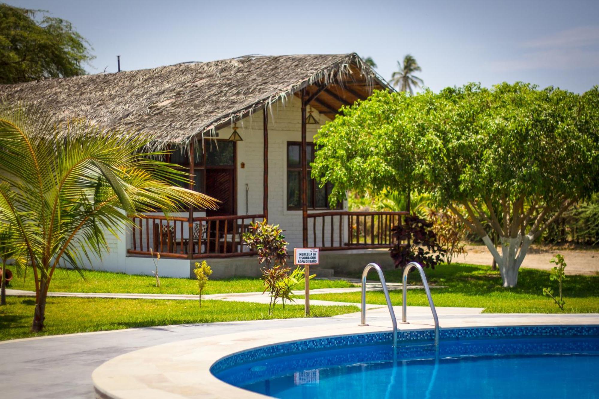 La Choza Bungalows Tambo Grande 외부 사진